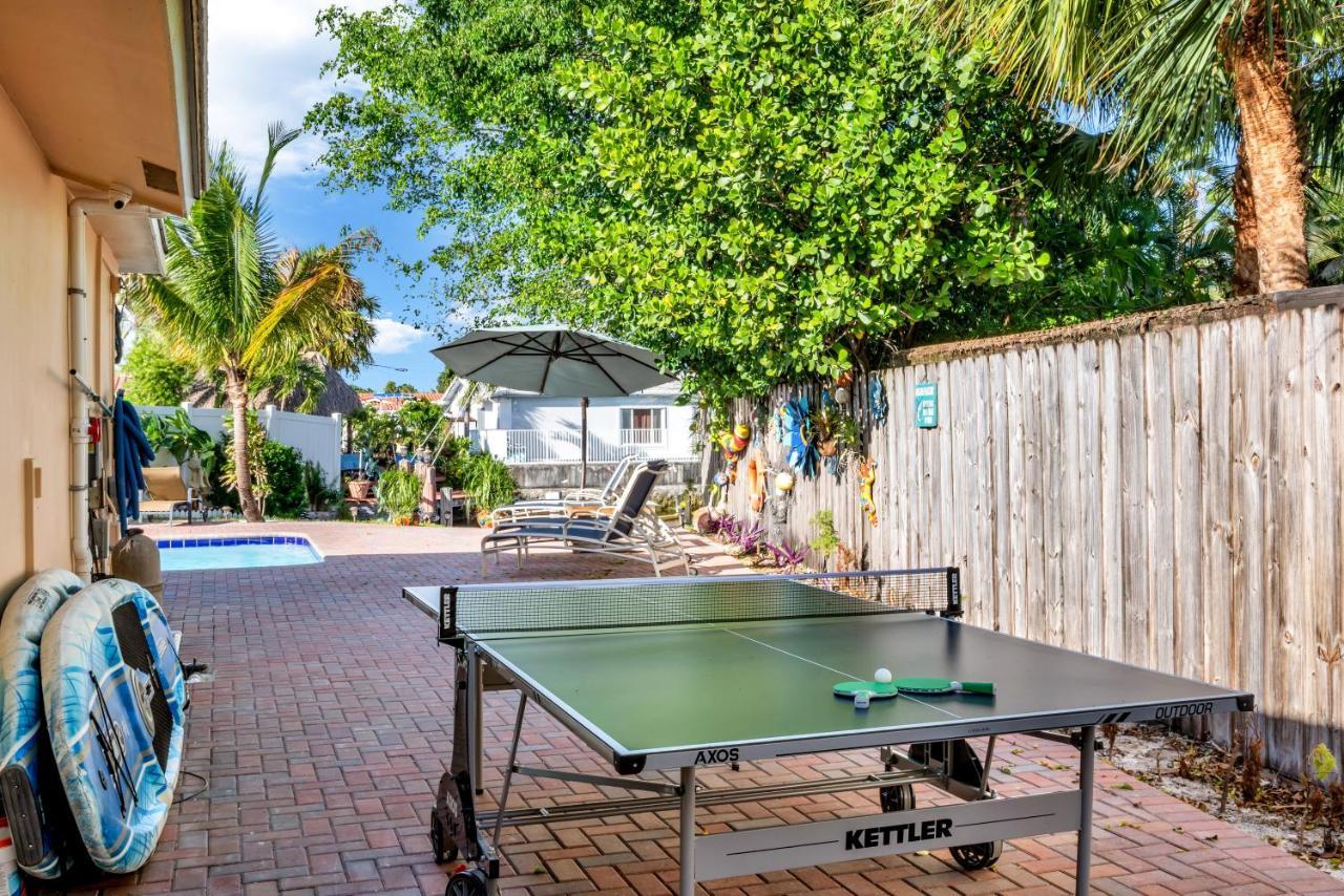 4 Bd Near Beach Spacious Solar Heated Pool Waterfront Home Pompano Beach Extérieur photo